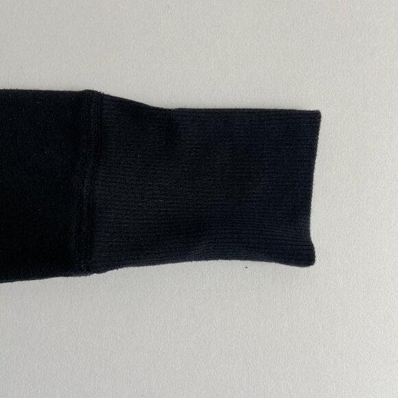 🆕 Athleta Women's Black Criss Cross Sweatshirt - Picture 10 of 11